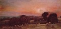 Un Hayfield en East Bergholt Romántico John Constable